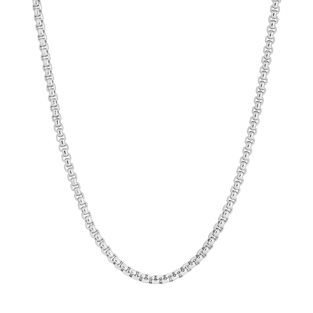 Thin Luciana Box Chain Necklace