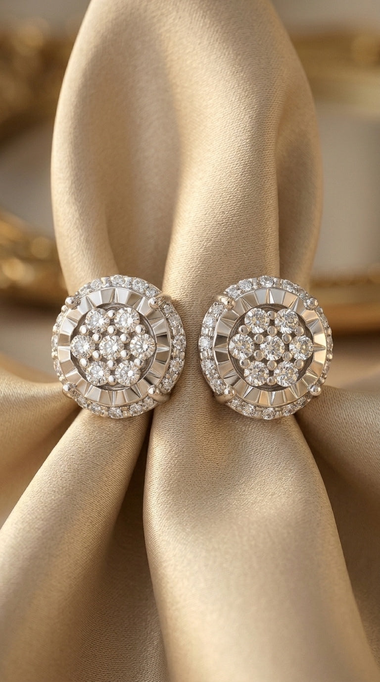 Floral Stud Earring